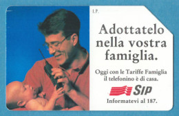 ITALY - Adottatelo Nella Vostra Famiglia SIP, Lire 15000 / 31.12.1995 * Golden 367, C&C 2398 * Rif. STF-0007 - Publiques Figurées Ordinaires