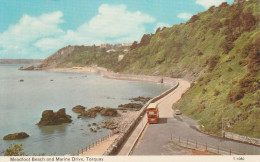 UK - ENGLAND - DEVON - TORQUAY, Meadfoot Beach & Marine Drive - Torquay