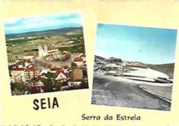 Portugal & Marcofilia, Seia, Vista Parcial E Neve, Serra Da Estrela, Multi, Almada 1971 (416) - Guarda