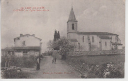 CPA Lautrec - Eglise Saint-Martin (avec Petite Animation) - Lautrec