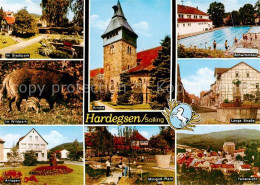 73839472 Hardegsen Stadtpark Im Wildpark Kirche Anlagen Minigolf Platz Schwimmba - Hardegsen