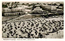 73839406 Wangerooge Wangeroog Nordseebad Strand Mit Hotels Fliegeraufnahme  - Wangerooge