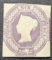 1847 QV 6d DULL LILAC EMBOSSED, MINT/F  SG#59 - Ongebruikt