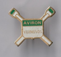 PIN'S THEME SPORT AVIRON CLUB DE VILLENEUVE  EN LOT ET GARONNE - Aviron