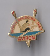 PIN'S THEME SPORT AVIRON CLUB DE GRAY  EN HAUTE SAONE  RARE - Roeisport