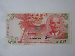 Malawi 5 Kwacha 1994 Banknote UNC - Malawi