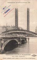 ARCHITECTURE - Exposition Internationale 1937 - Construction De La Porte Monumentale ... -  Carte Postale Ancienne - Ponti