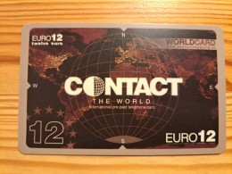 Prepaid Phonecard Netherlands, Worldcard, Contact - [3] Tarjetas Móvil, Prepagadas Y Recargos