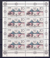 DDR 1985 - Brücken, Nr. 2973 II Im Klb., Postfrisch ** / MNH - 1981-1990