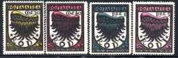 2407. GREECE, ITALY, RHODES,RODI 1934 A30-A33 MNH (FEW TINY SPOTS ON GUM) - Dodécanèse