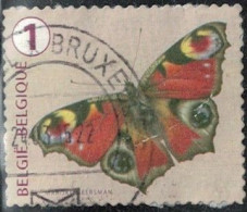 Belgique 2014 Oblitéré Used Papillon Aglais Io Paon Du Jour Y&T BE 4433 SU - Gebraucht