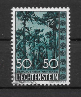 Liechtenstein 1960 Bäume Mi.Nr. 401 Gestempelt - Usados