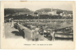 Précurseur De L’ESTAQUE (13) – Le Quai De La Jetée. Editeur Lacour, N° 857. - L'Estaque