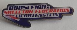 Liechtenstein Bobsleigh & Skeleton Federation   PIN A8/5,6 - Winter Sports