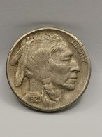 5 CENTS BUFFALO NICKEL 1920 USA ( BISON & TETE D'INDIEN ) - 1913-1938: Buffalo