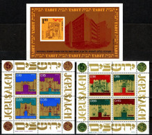 Israel 1970-1972 - Mi.Nr. Block 7 - 9 - Postfrisch MNH - Blocchi & Foglietti