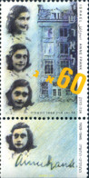 129624 MNH ISRAEL 1988 HOMENAJE A ANNE FRANK - Unused Stamps (without Tabs)