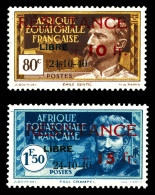 ** N°181/182, La Paire. TB  Qualité: **  Cote: 120 Euros - Unused Stamps