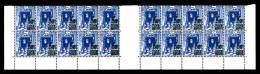 ** N°166-C1, 50c Sur 65c Rue De La Casbah, Bloc De 20 Timbres Provenant De Feuilles De Carnets Non Confectionnés. TB  Qu - Neufs