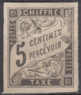 Taxe N° 5 - Neuf Sans Gomme - Postage Due