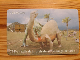 Phonecard Cuba, Etecsa - Dinosaur - Cuba