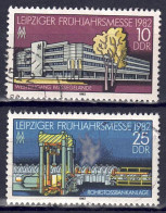 DDR 1982 - Leipziger Messe, Nr. 2683 - 2684, Gestempelt / Used - 1981-1990