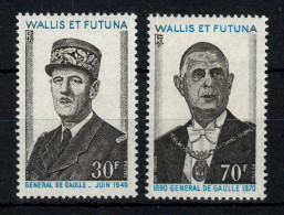 Wallis Et Futuna - YV 180 & 181 N** MNH Luxe , General De Gaulle - Ongebruikt