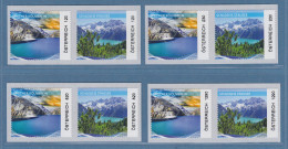 Österreich 2020 ATM Stauseen Mi.-Nr. 64-65 2x Europa-Satz 120-230-820-1290  ** - Machine Labels [ATM]