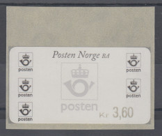 Norwegen Intermarketing-ATM 1999, Mi.-Nr. 4, Wert 3,60 ** - Automaatzegels [ATM]
