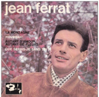 DISQUE VINYLE 45T LONGUE DUREE - JEAN FERRAT - LA MONTAGNE - DISQUE BARCLAY -  MEDIUM 70729 - Ediciones De Colección
