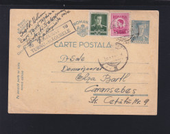 Rumänien Romania GSK Mit ZuF 1944 Zensur Turnu-Magurele - World War 2 Letters