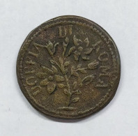 Stato Pontificio Doppia Di Roma  Peso Monetale  E.1342 - Monarchia/ Nobiltà