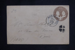 ETATS UNIS - Entier Postal De Woodhaven Pour Paris En 1893 - L 149905 - ...-1900