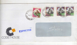 Enveloppe ITALIE ITALIA Oblitération 28061 BIANDRATE 14/09/1989 - 2001-10: Poststempel