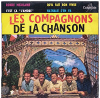 DISQUE VINYLE 45T LONGUE DUREE - LES COMPAGNONS DE LA CHANSONS - DISQUE COLUMBIA - - Collector's Editions
