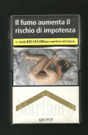 Tabacco Pacchetto Di Sigarette Italia - Malboro 5 Gold N.1 Da 20 Pezzi ( Vuoto ) - Empty Cigarettes Boxes