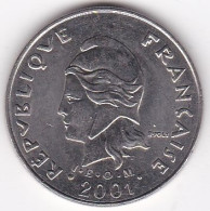 Nouvelle-Calédonie. 20 Francs 2001. En Nickel, Lec# 115e - Nouvelle-Calédonie