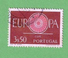 PTS14597- PORTUGAL 1960 Nº 870- USD (EUROPA CEPT) - Oblitérés