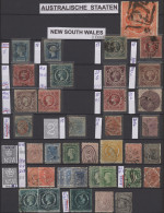 Australia: 1851-1990's Australian States & Australia: Part Collections Of Used S - Collections