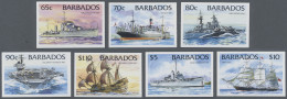 Barbados: 1994/2015. Collection Containing 303 IMPERFORATE Stamps (inclusive Man - Barbades (1966-...)