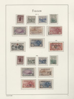 France: 1900/1944, Almost Exclusively Mint Collection In A Lighthouse Hingeless - Sammlungen