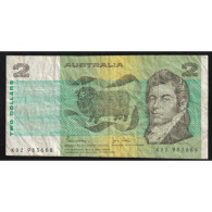 AUSTRALIE - PICK 43 D - 2 DOLLARS (1985) - TB - 1974-94 Australia Reserve Bank