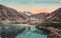 SUISSE - Lac Et Hospice Du Grand Saint Bernard - Carte Postale Ancienne - Bourg-Saint-Pierre 