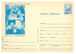 IP 74 - 296 APOLLO 11, Romania - Stationery - Unused - 1974 - Andere & Zonder Classificatie