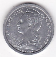 Ile De La Réunion 1 Franc 1948 Aile, En Aluminium , Lec# 53, Neuve UNC - Reunion