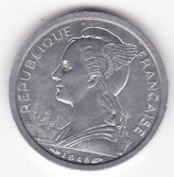 Ile De La Réunion 1 Franc 1948 Aile, En Aluminium , Lec# 53, Neuve UNC - Riunione