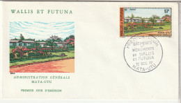 WALLIS ET FUTUNA  - FDC - 1977 - FDC