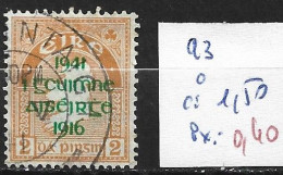 IRLANDE 93 Oblitéré Côte 1.50 € - Used Stamps