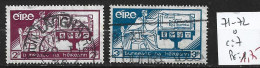 IRLANDE 71-72 Oblitérés Côte 7 € - Used Stamps