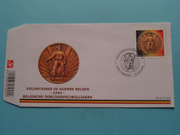 Volontaires De Guerre Belges - 1944 - Belgische Oorlogsvrijwilligers ( FDC P. 1474 ) 25-09-2004 Hamipré ! - 2001-2010